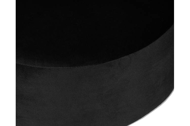 Пуф DOBRIN DANNY BLACK, черный велюр (MJ9-101)-2