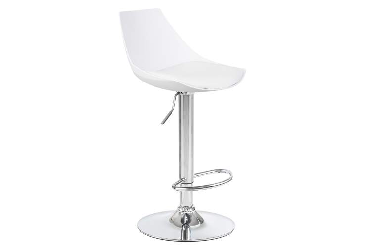 Набор 2 шт Стул барный DOBRIN ROCKY, белый-2