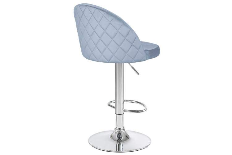 Стул барный DOBRIN MILANA, пудрово-голубой велюр (MJ9-74)-3