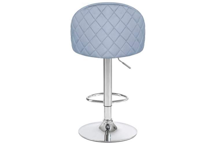 Стул барный DOBRIN MILANA, пудрово-голубой велюр (MJ9-74)-4