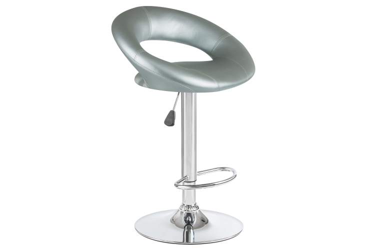 Набор 2 шт Стул барный DOBRIN MIRA, серебряный-2