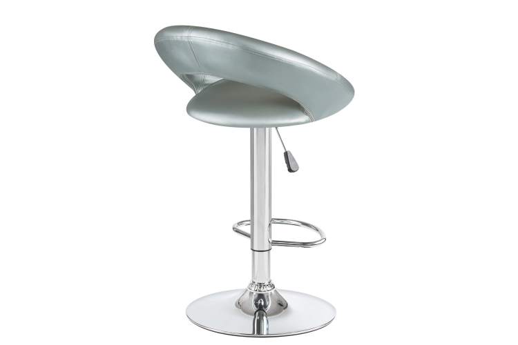 Набор 2 шт Стул барный DOBRIN MIRA, серебряный-4