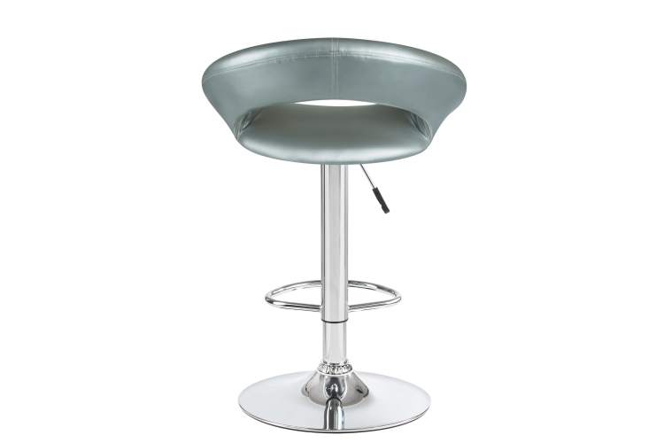 Набор 2 шт Стул барный DOBRIN MIRA, серебряный-5