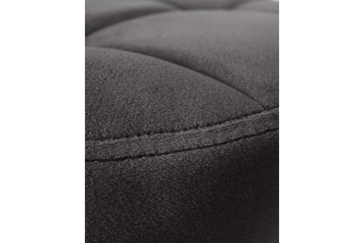 Набор 2 шт Табурет барный DOBRIN BRUNO, серый велюр (MJ9-75)-4