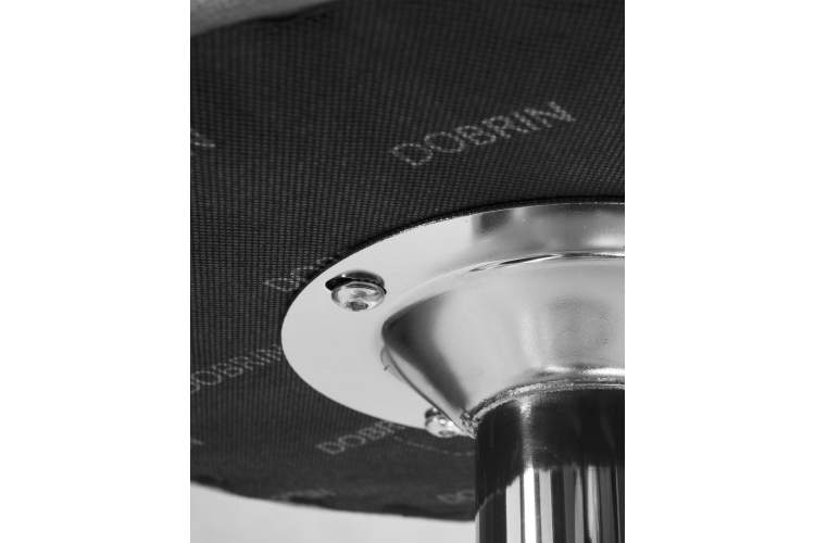 Набор 2 шт Табурет барный DOBRIN BRUNO, серый велюр (MJ9-75)-5