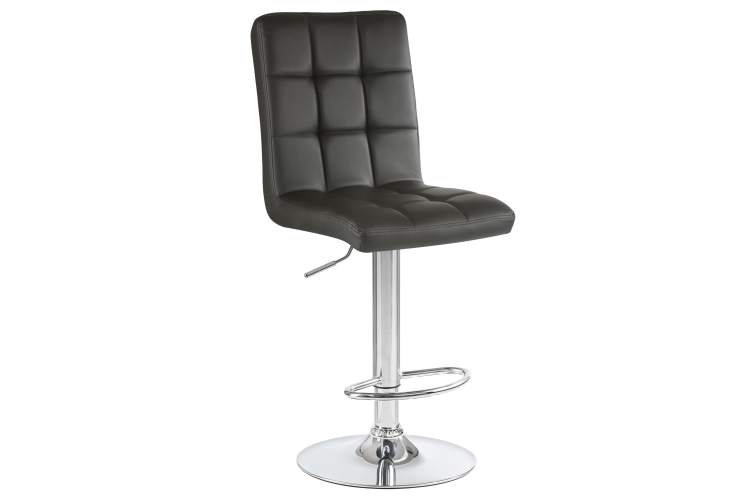 Набор 2 шт Стул барный DOBRIN KRUGER, чёрный-1