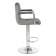 Набор 2 шт Стул барный DOBRIN KRUGER ARM, серый велюр (MJ9-75)