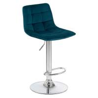 Стул барный TAILOR, морской волны велюр (MJ9-99) Стул барный TAILOR, морской волны велюр (MJ9-99)