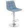 Набор 2 шт Стул барный DOBRIN TAILOR, пудрово-голубой велюр (MJ9-74)