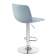 Набор 2 шт Стул барный DOBRIN TAILOR, пудрово-голубой велюр (MJ9-74)