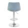 Набор 2 шт Стул барный DOBRIN TAILOR, пудрово-голубой велюр (MJ9-74)