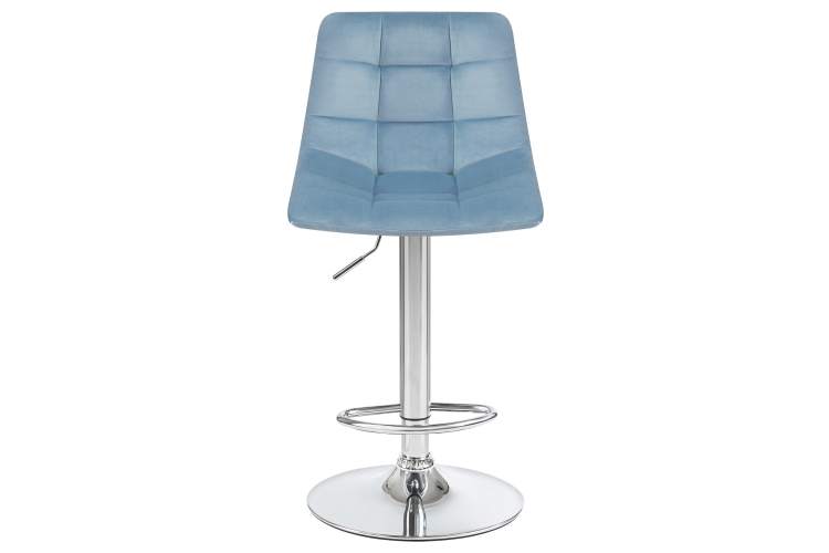 Набор 2 шт Стул барный DOBRIN TAILOR, пудрово-голубой велюр (MJ9-74)-5