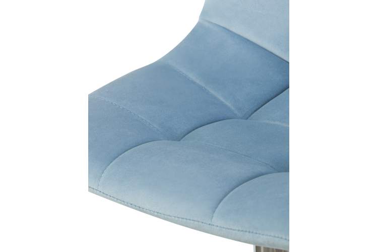 Набор 2 шт Стул барный DOBRIN TAILOR, пудрово-голубой велюр (MJ9-74)-6