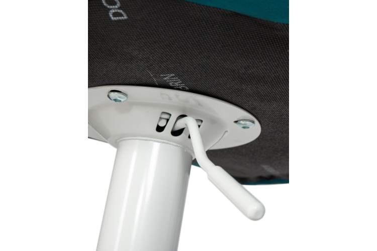 Набор 2 шт Стул барный DOBRIN TAILOR WHITE, морской волны велюр (MJ9-99)-7