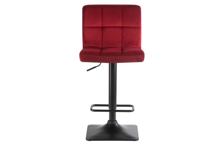 Набор 2 шт Стул барный DOBRIN DOMINIC, бордо велюр (MJ9-43)-6