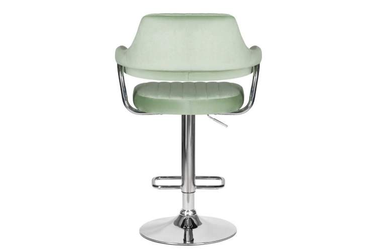 Стул барный DOBRIN CHARLY, пудрово-мятный велюр (MJ9-87)-4
