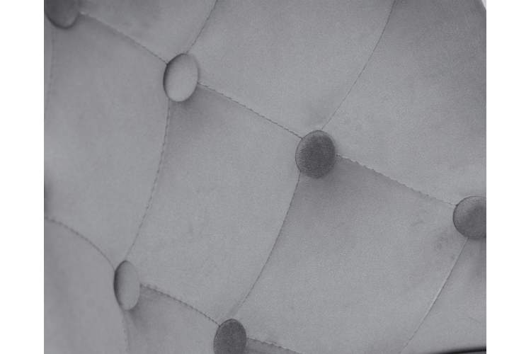 Набор 2 шт Стул барный DOBRIN JOSEPH BLACK, серый велюр (MJ9-75)-8