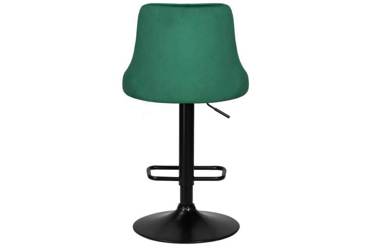 Стул барный DOBRIN JOSEPH BLACK, зеленый велюр (MJ9-88)-4