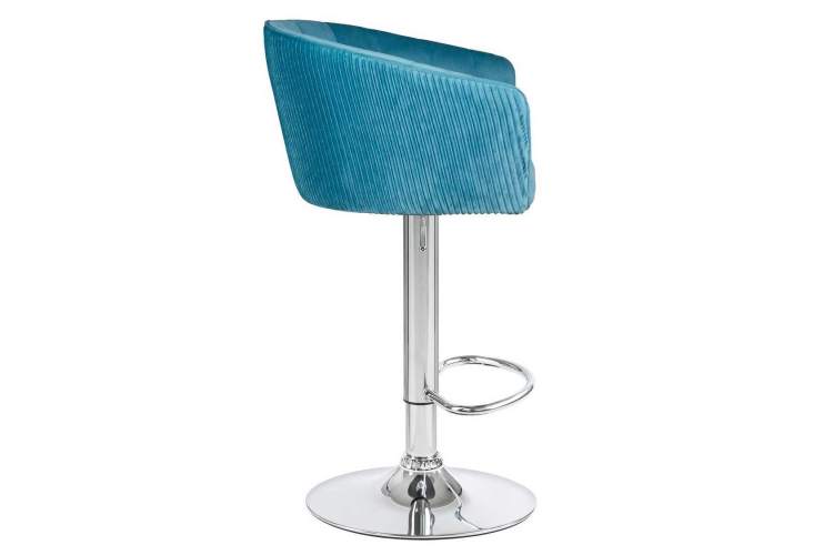 Стул барный DOBRIN DARCY, морской волны велюр (1922-7)-2