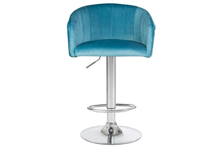 Стул барный DOBRIN DARCY, морской волны велюр (1922-7)-5
