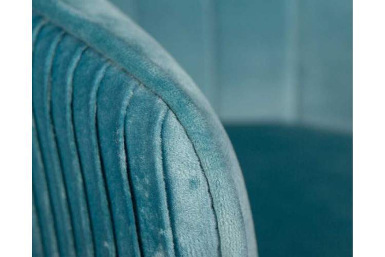 Стул барный DOBRIN DARCY, морской волны велюр (1922-7)-7