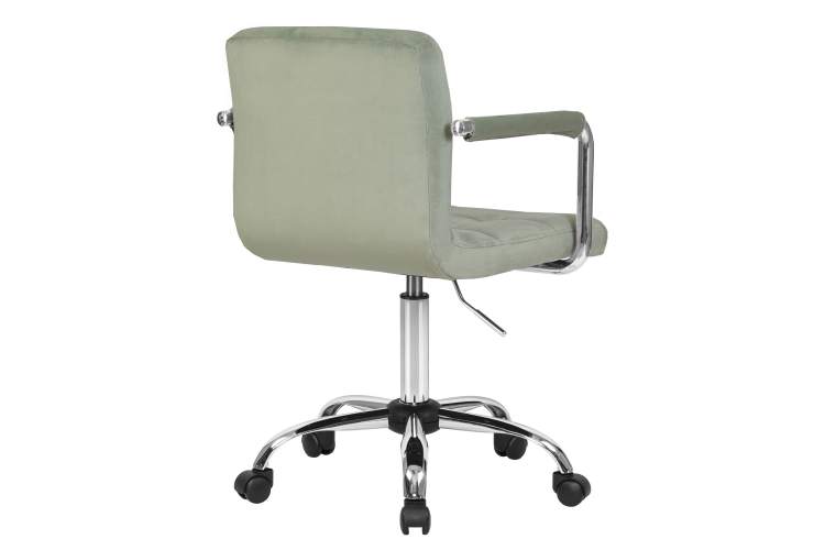 Набор 2 шт Офисное кресло для персонала DOBRIN TERRY, мятный велюр (MJ9-87)-4