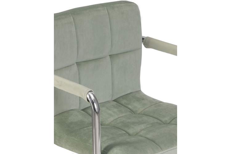 Набор 2 шт Офисное кресло для персонала DOBRIN TERRY, мятный велюр (MJ9-87)-7