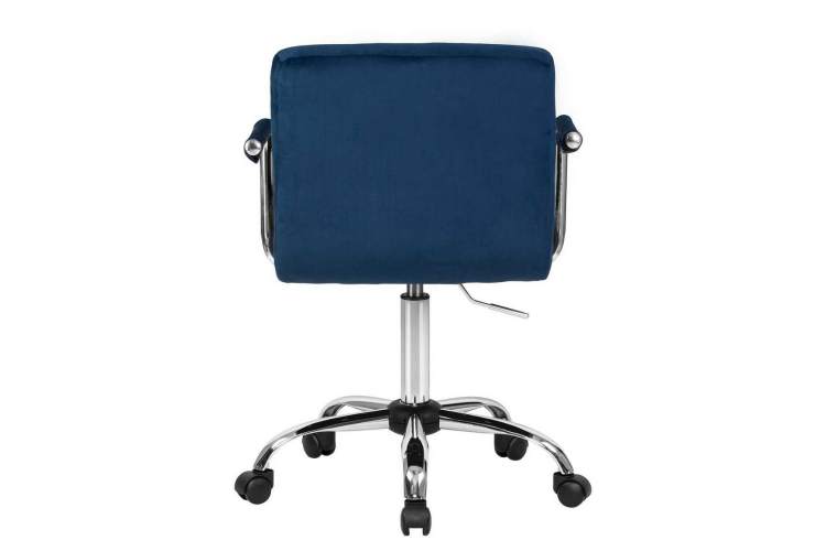 Офисное кресло для персонала DOBRIN TERRY, синий велюр (MJ9-117)-4