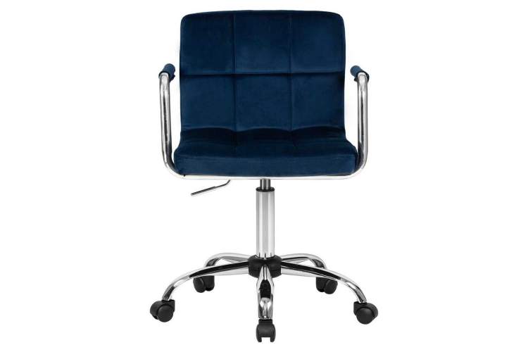 Офисное кресло для персонала DOBRIN TERRY, синий велюр (MJ9-117)-5