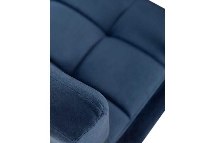 Офисное кресло для персонала DOBRIN TERRY, синий велюр (MJ9-117)-7