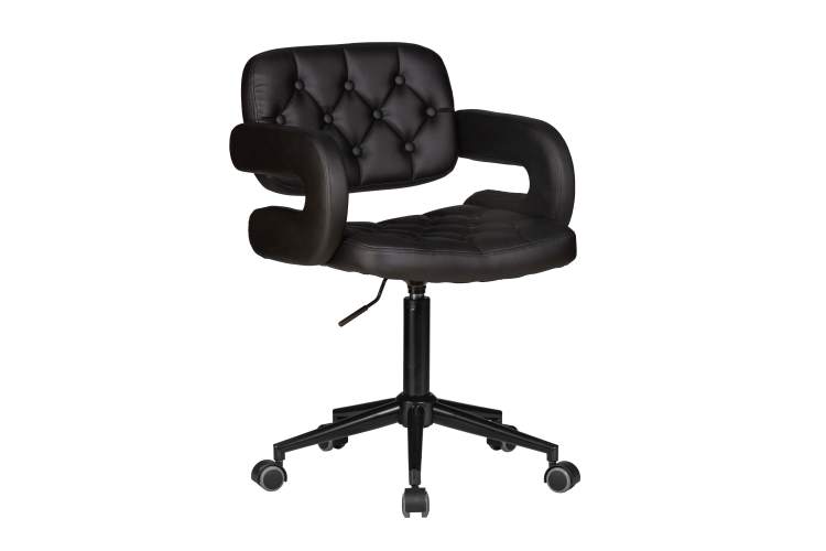 Набор 2 шт Офисное кресло для персонала DOBRIN LARRY BLACK, чёрный-1