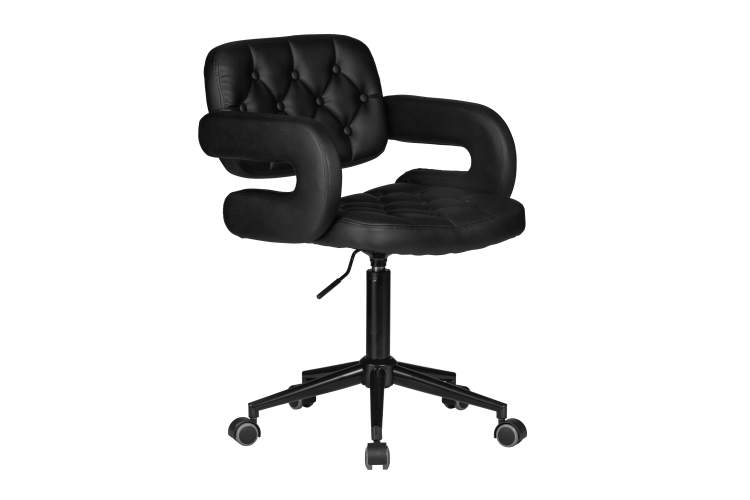 Набор 2 шт Офисное кресло для персонала DOBRIN LARRY BLACK, чёрный-2