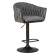 Набор 2 шт Стул барный DOBRIN LEON, графитовая ткань (LAR-275-21)