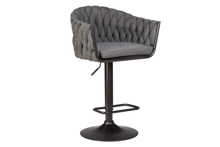 Набор 2 шт Стул барный DOBRIN LEON, графитовая ткань (LAR-275-21)-1