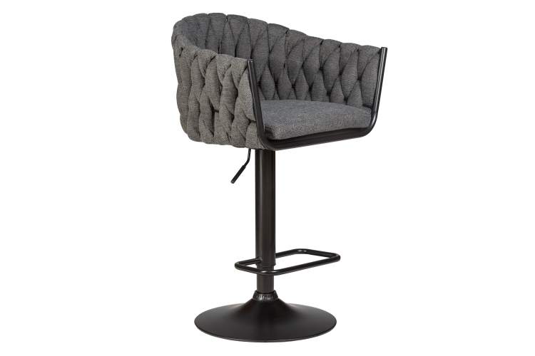 Набор 2 шт Стул барный DOBRIN LEON, графитовая ткань (LAR-275-21)-2