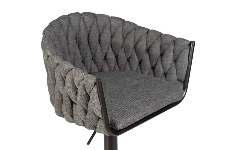 Набор 2 шт Стул барный DOBRIN LEON, графитовая ткань (LAR-275-21)-7