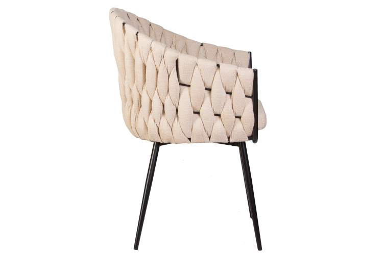 Набор 2 шт Стул обеденный DOBRIN MATILDA, бежевая ткань (LAR 275-1)-3