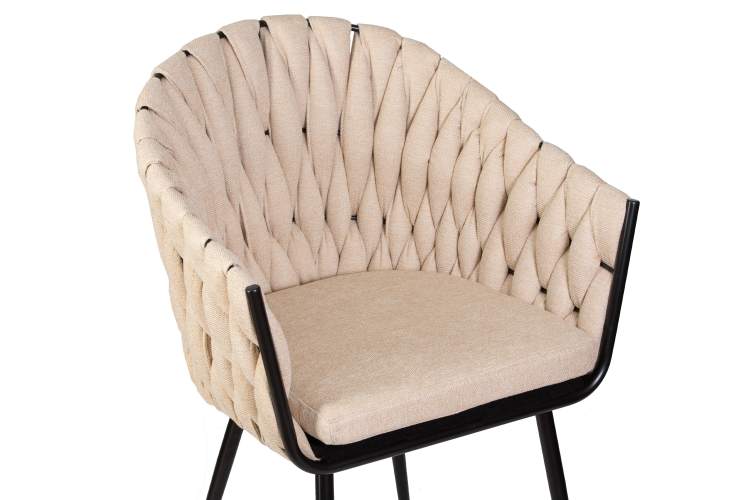 Набор 2 шт Стул обеденный DOBRIN MATILDA, бежевая ткань (LAR 275-1)-7