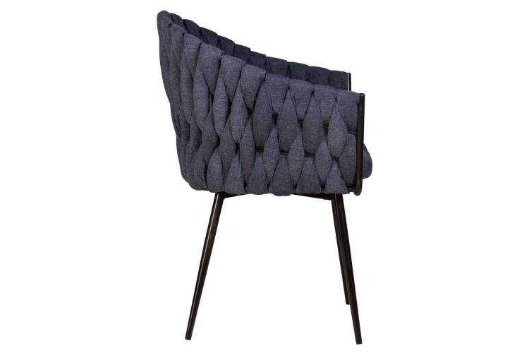 Стул обеденный DOBRIN MATILDA, синяя ткань (LAR-275-29)-2