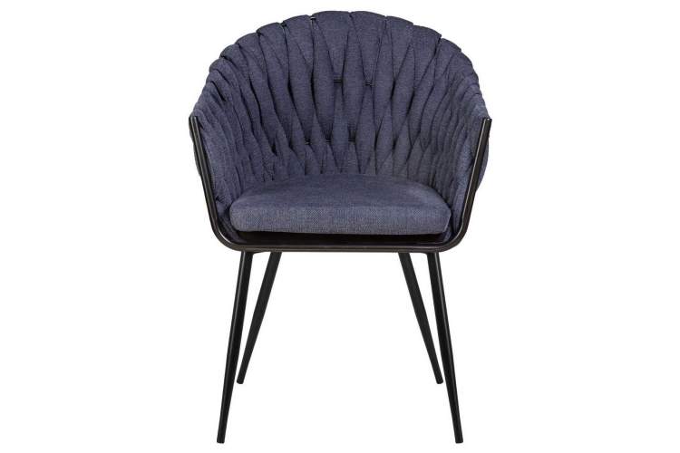 Стул обеденный DOBRIN MATILDA, синяя ткань (LAR-275-29)-5