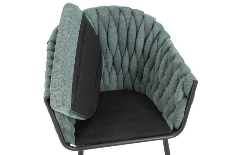 Стул обеденный DOBRIN MATILDA, зеленая ткань (LAR 275-23)-7