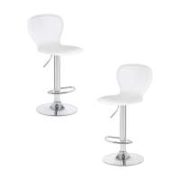 Набор 2 шт Стул барный DOBRIN ELISA, белый