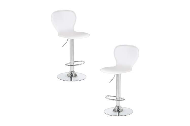 Набор 2 шт Стул барный DOBRIN ELISA, белый
