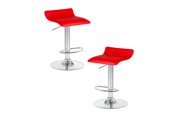 Набор 2 шт Стул барный DOBRIN TOMMY, красный