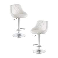 Набор 2 шт Стул барный DOBRIN LOGAN, белый