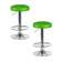 Набор 2 шт Табурет барный DOBRIN BRUNO, зелёный
