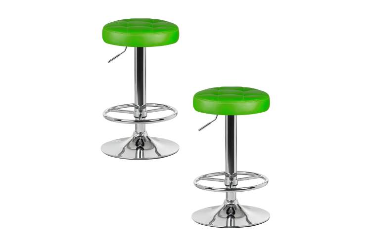 Набор 2 шт Табурет барный DOBRIN BRUNO, зелёный