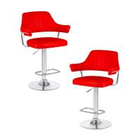 Набор 2 шт Стул барный DOBRIN CHARLY, красный