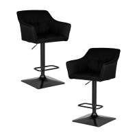 Набор 2 шт Стул барный DOBRIN RALF, черный (LAR-106D-28)