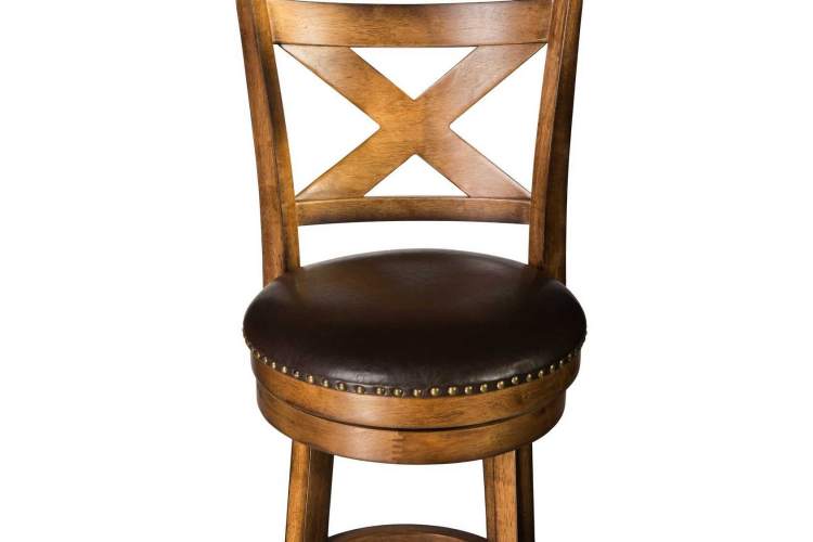 Стул барный DOBRIN BRANDON BAR, античный ясень, коричневый-5
